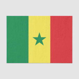 Papel De Seda Bandera de Senegal