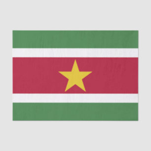 Papel De Seda Bandera de Surinam
