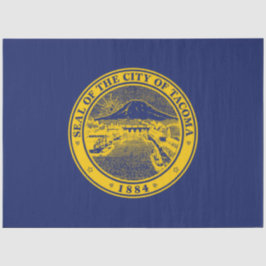 Papel De Seda Bandera de Tacoma (Ciudad de Washington)