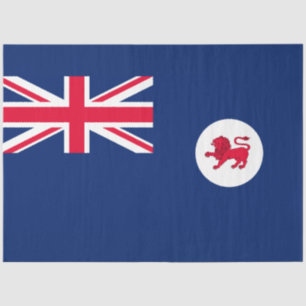 Papel De Seda Bandera de Tasmania (Tasmania) (Estado de Australi