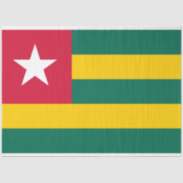 Papel De Seda Bandera de Togo