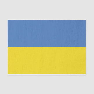 Papel De Seda Bandera de Ucrania, ucraniano Slava Ukraini Слава 