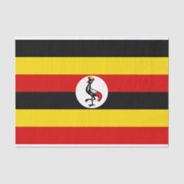 Papel De Seda Bandera de Uganda