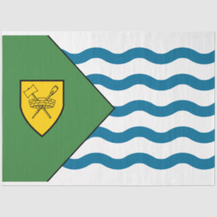 Papel De Seda Bandera de Vancouver (British Columbia, Canadá)