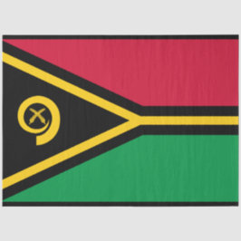 Papel De Seda Bandera de Vanuatu