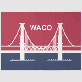 Papel De Seda Bandera de Waco (Texas, Estados Unidos)