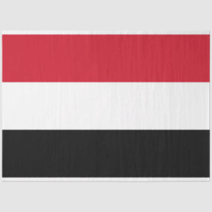 Papel De Seda Bandera de Yemen