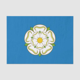 Papel De Seda Bandera de Yorkshire (condado de Inglés)
