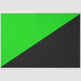 Papel De Seda Bandera del Anarquismo Verde