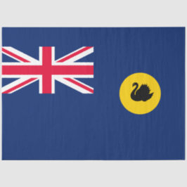 Papel De Seda Bandera del Estado de Australia Occidental