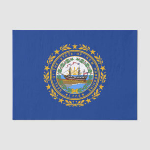 Papel De Seda Bandera del estado de Hampshire