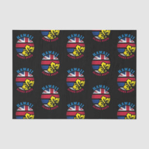 PAPEL DE SEDA BANDERA DEL ESTADO DE HAWAII ALOHA