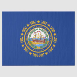 Papel De Seda Bandera del Estado de New Hampshire
