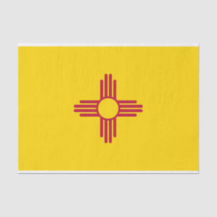 Papel De Seda Bandera del estado de Nuevo México