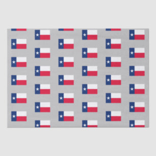 Papel De Seda Bandera del Estado de Texas,
