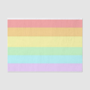 Papel De Seda Bandera del Mes del Orgullo LGBT Gay Pastel