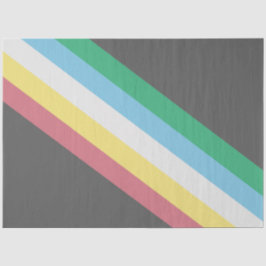 Papel De Seda Bandera del Orgullo de la Discapacidad