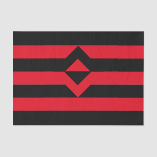 Papel De Seda Bandera del Orgullo del Puño (Anverso)