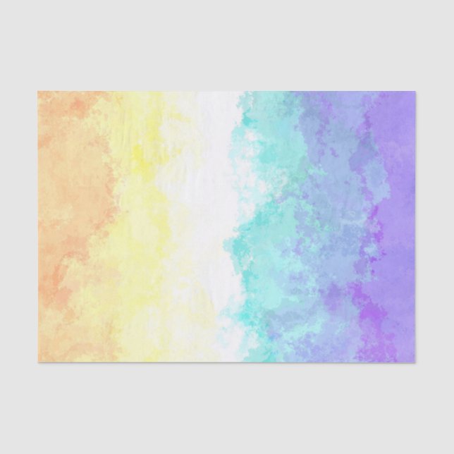 Papel De Seda Bandera del Orgullo Genderfaun (Anverso)