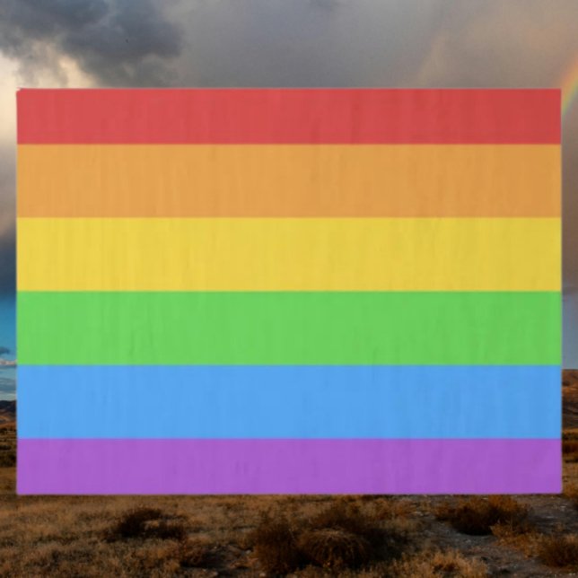 Papel De Seda Bandera del Orgullo Iris (Subido por el creador)