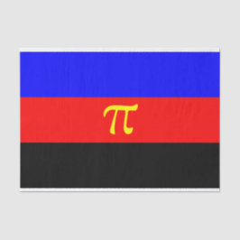 Papel De Seda Bandera del Orgullo Polímaro