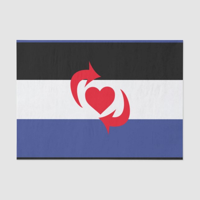 Papel De Seda Bandera del Orgullo Switch (Anverso)