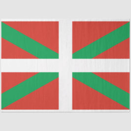 Papel De Seda Bandera del País Vasco