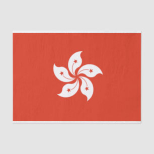 Papel De Seda Bandera del periódico de Hong Kong