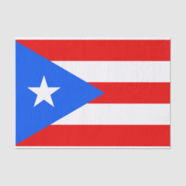 Papel De Seda Bandera del periódico de Puerto Rico