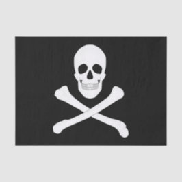 Papel De Seda Bandera del pirata (Jolly Roger)