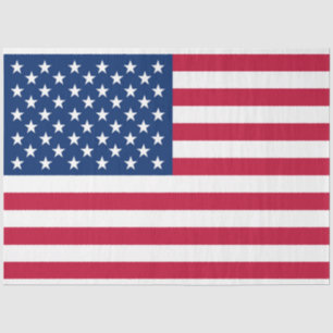 Papel De Seda Bandera Estados Unidos País de Estados Unidos