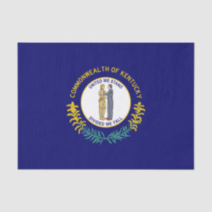 Papel De Seda Bandera estatal de Kentucky