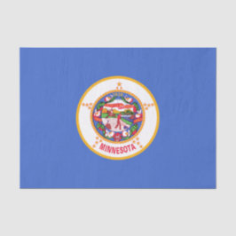 Papel De Seda Bandera estatal de Minnesota
