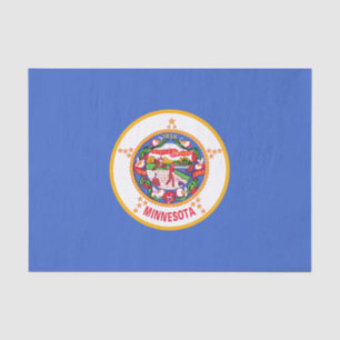 Papel De Seda Bandera estatal de Minnesota