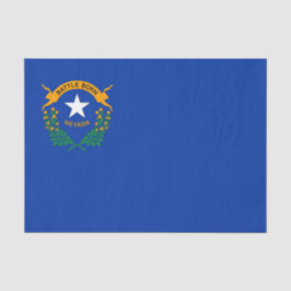 Papel De Seda Bandera Estatal de Nevada