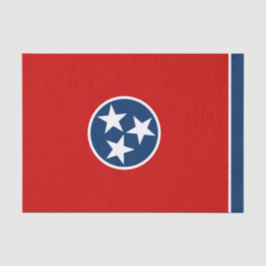 Papel De Seda Bandera estatal de Tennessee