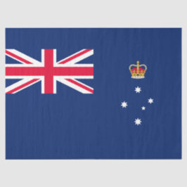 Papel De Seda Bandera estatal de Victoria (Australia)