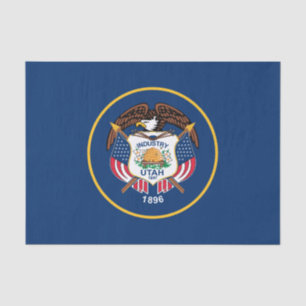 Papel De Seda Bandera Estatal Utah