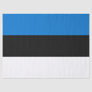 Papel De Seda Bandera estonia