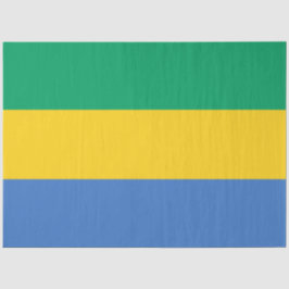 Papel De Seda Bandera gabonesa (Gabón)