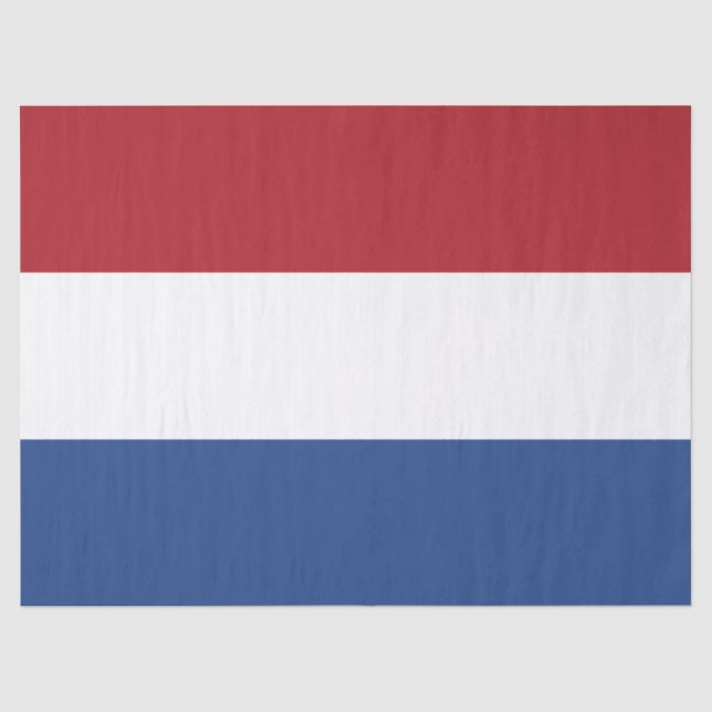 Papel De Seda Bandera holandesa (Anverso)