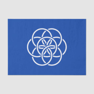 Papel De Seda Bandera internacional del planeta Tierra