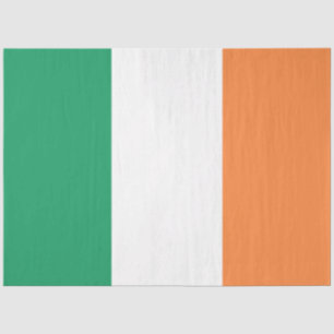 Papel De Seda Bandera irlandesa (República de Irlanda) (ROI) (Ei