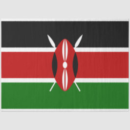 Papel De Seda Bandera keniana (Kenya)