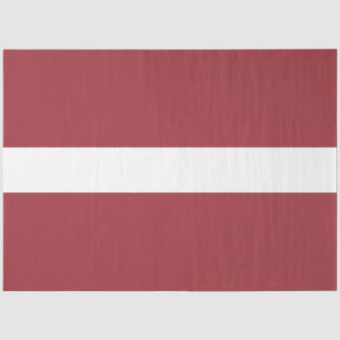 Papel De Seda Bandera letona (Letonia)
