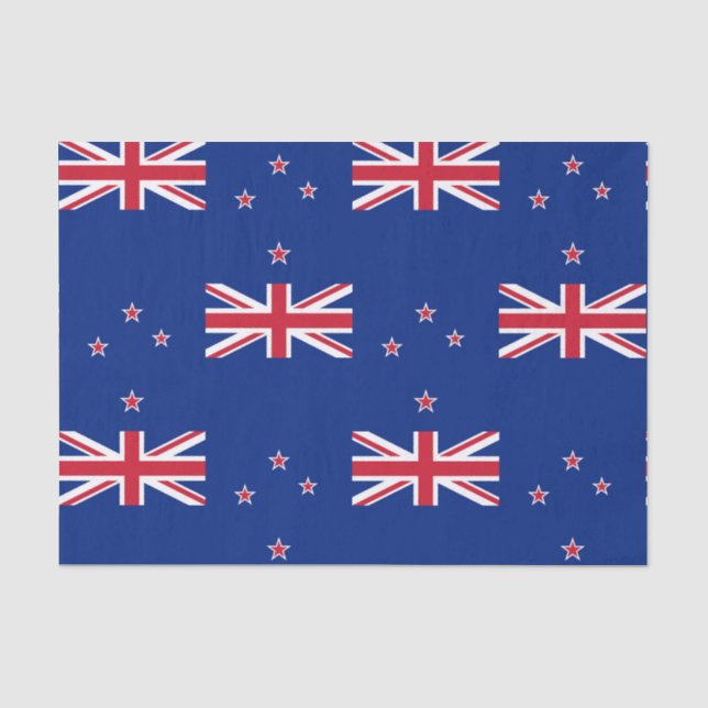 Papel De Seda Bandera nacional de Nueva Zelanda (Anverso)