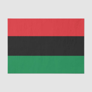 Papel De Seda Bandera Panafricana de la UNIA