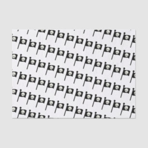 Papel De Seda Bandera Pirata