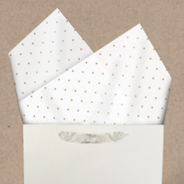Papel De Seda Baño y cuerpo caseros | Dots Gold y Black Swiss