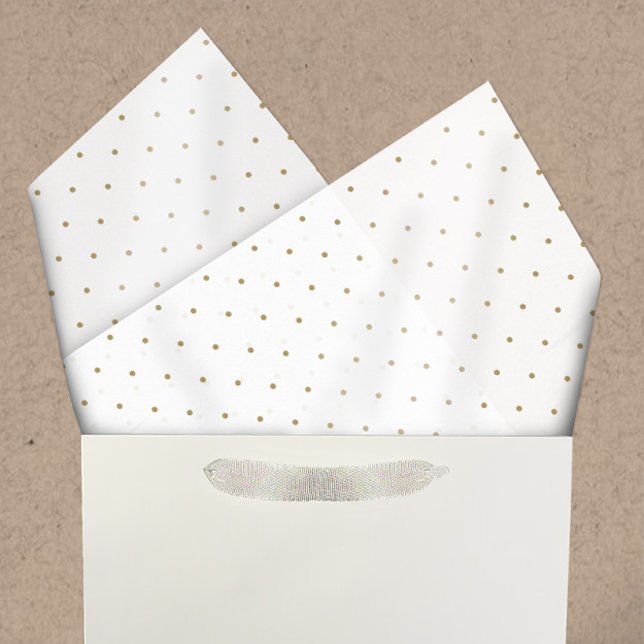 Papel De Seda Baño y cuerpo caseros | Dots Gold y Black Swiss (Subido por el creador)